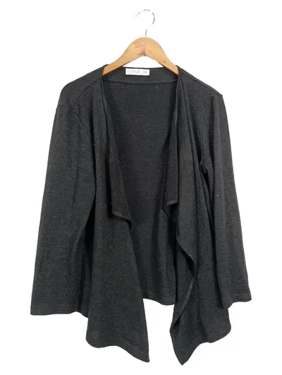 Couture Line Damen Strickjacke Grau Gr. 44/XXL Casual