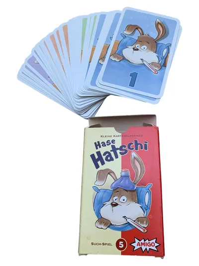 Amigo Hase Hatschi Kartenspiel Kinder Suchspiel ab 4 Jahre