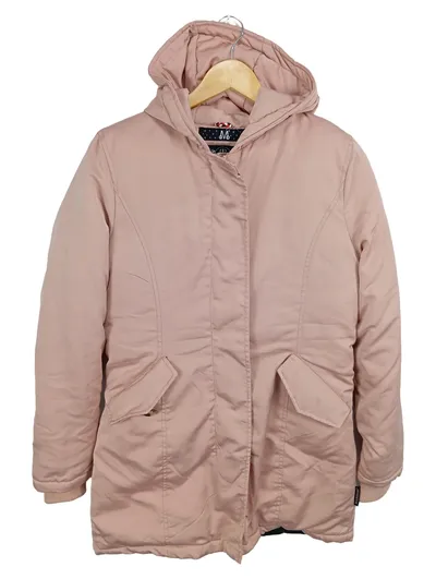 Marikoo Damen Parka Jacke Rosa Gr. 38 Wintermantel Kapuze Casual