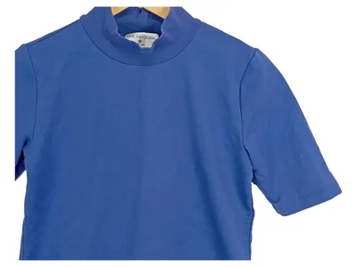 Rick Cardona Damen T-Shirt Blau Gr. 36/S Casual Strasssteine