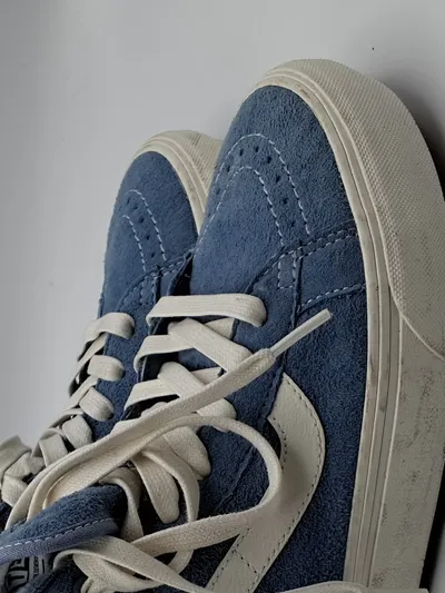 Vans Sk8-Hi MTE Sneaker High Damen Gr. 40 Blau Wildleder gefüttert