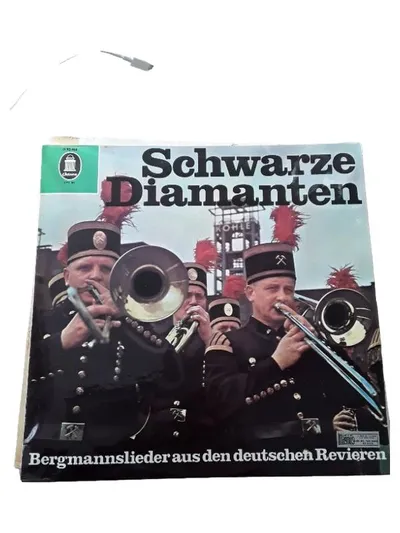 Schwarze Diamanten Bergmannslieder deutschen Revieren Vinyl LP Odeon