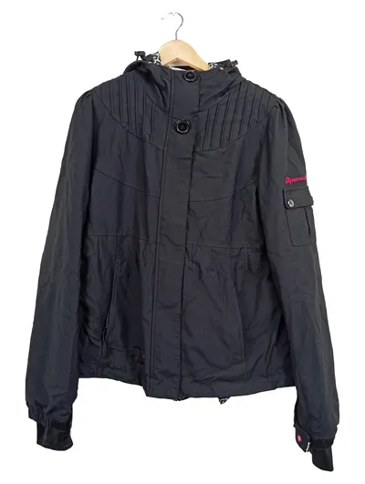 Alprausch Damen Leichte Jacke Schwarz XL Casual