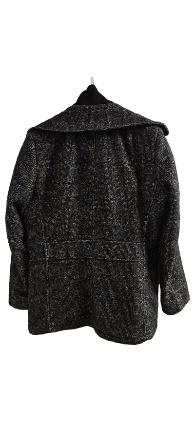 Emilio Adani Herren Steppjacke Grau Meliert Gr. 48/M Freizeit Modern