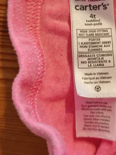 Carter's Mädchen Shorts Kurze Hose Gr. 104 Pink Baumwolle Sommer Basic