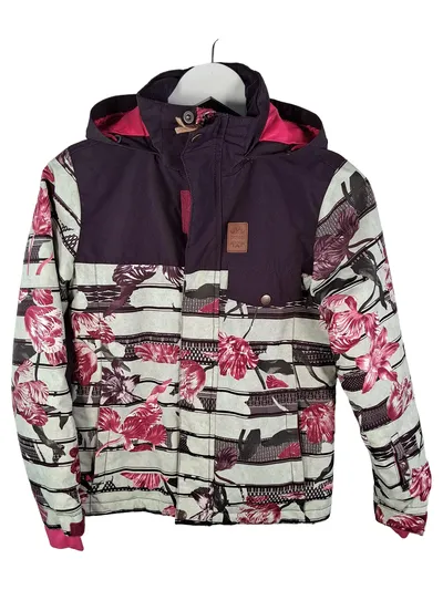 Protest Mädchen Skijacke Gr. 152 Blumen Winterjacke 10K Wasserdicht