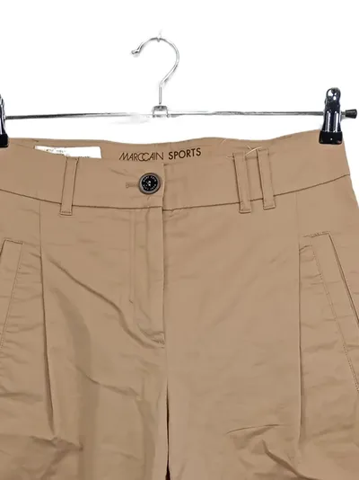 Marc Cain Sports Stoffhose Damen Beige Casual Gr. S W27 L25