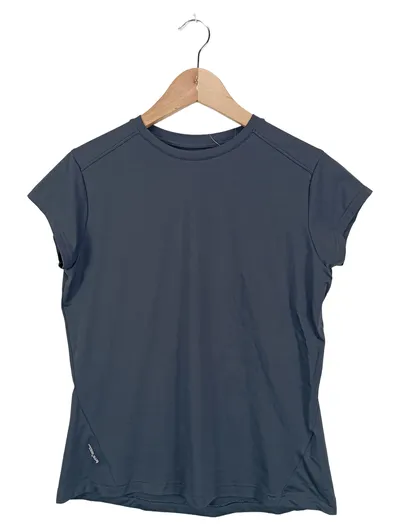 Jack Wolfskin Damen Sport Shirt Grau Gr. 38/M Funktionsshirt Outdoor
