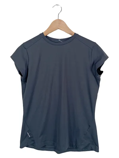 Jack Wolfskin Damen Sport Shirt Grau Gr. 38/M Outdoor Funktionsshirt