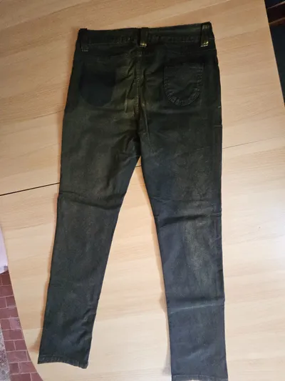 Elisa Cavaletti Damen Jeans Skinny Fit Grün Gr. 40 Casual