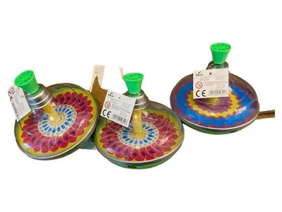 Kuenen Brummkreisel Spielzeug Kreisel bunt Kinder Pumpkreisel NEU
