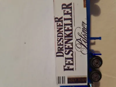Dresdner Felsenkeller Pilsner Modell LKW Anhänger Mehrfarbig Sammlerstück
