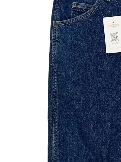 Wrangler Herren Jeans Regular Fit Blau Größe 32 Casual Denim Hose