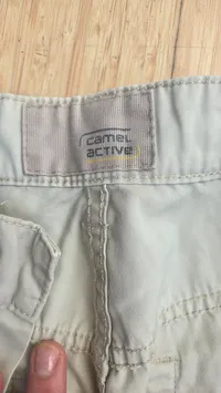 Camel Active Herren Stoffhose Beige W32/L34 Baumwolle Casual 3
