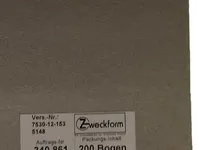 ZWECKFORM Trennstreifen Weiß Büro Organisation Praktisch 200 Bogen 2