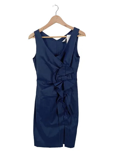 Joseph Ribkoff Damen Etuikleid Gr. 40 Blau Elegant Festlich