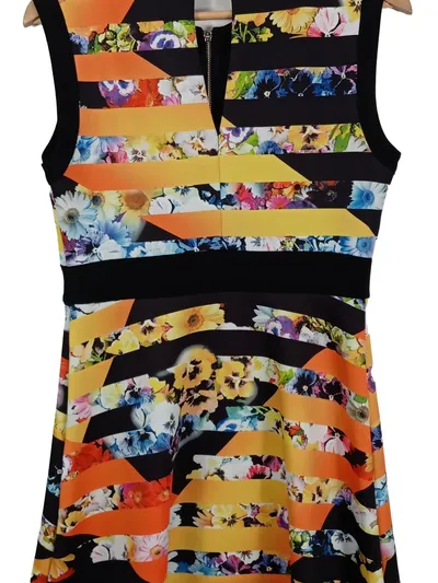 Joseph Ribkoff Damen Freizeitkleid Gr. 40 Mehrfarbig Farbenfroh