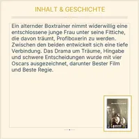 Million Dollar Baby DVD Clint Eastwood Hilary Swank Morgan Freeman 4 Oscars 3