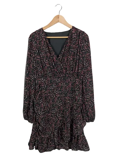 Neo Noir Damen Festliches Kleid Blumenmuster Elegant Gr. 40/L