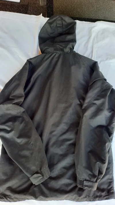 Maier Sports Herren Outdoorjacke Gr. 50/L Schwarz Polyester