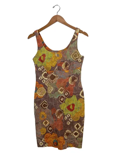 Personal Affairs Damen Sommerkleid Gr. 36/S Mehrfarbig Bohemian Blumenmuster
