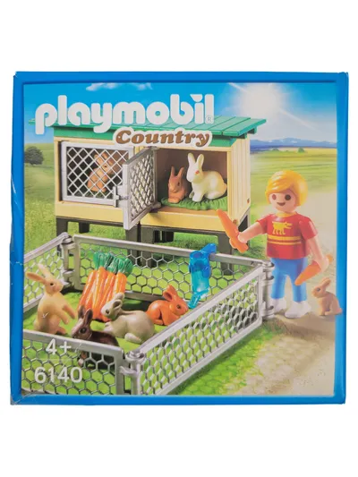 Playmobil Spielfiguren-Set Country Kaninchengehege 6140 Mehrfarbig Kinder