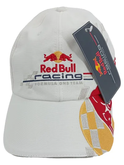 Oracle Red Bull Racing Basecap Formel 1 Team Cap Weiß Neu mit Etikett