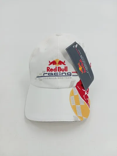 Oracle Red Bull Racing Basecap Formel 1 Team Cap Weiß Neu mit Etikett