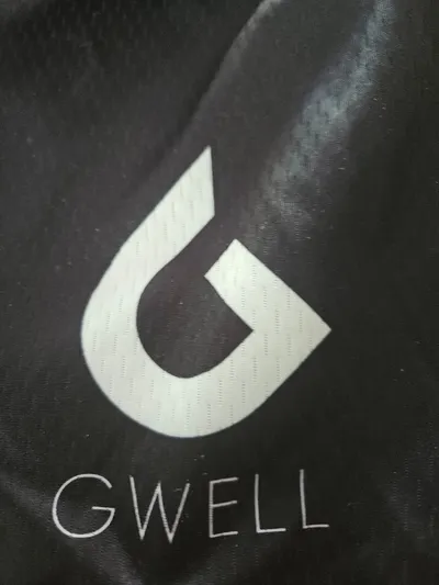 GWELL Damen Radjacke Langarm Schwarz 4XL Sportlich