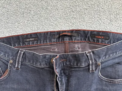 ALBERTO Herren Jeans Regular Fit Blau Casual W32/48/M
