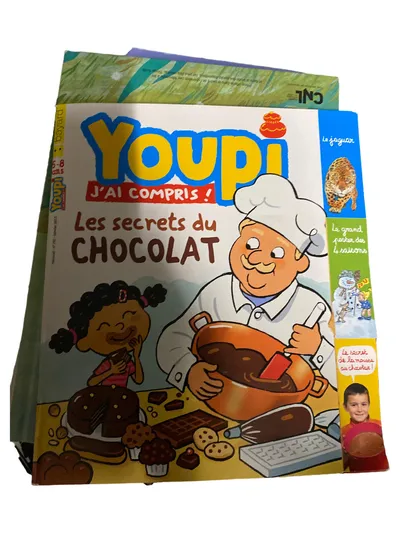 Youpi J'ai compris! Schokolade Wissenschaft Kinderzeitschrift Bayard Jeunesse