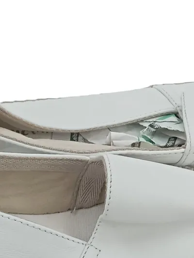 Vidorreta Damen Espadrilles Leder Weiß Gr. 36 Made in Spain