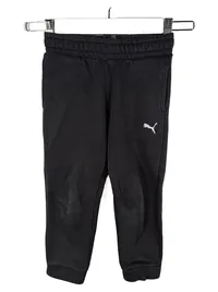 PUMA Jogginghose Kinder Gr. 110 Schwarz Sporthose Trainingshose 1