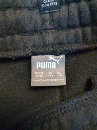 PUMA Jogginghose Kinder Gr. 110 Schwarz Sporthose Trainingshose 2