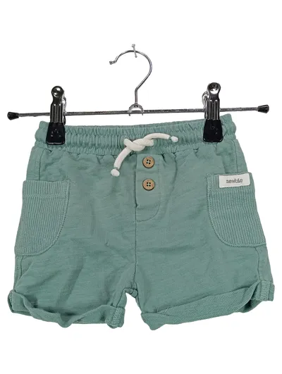 Newbie Baby Cargo Shorts Kinder Gr. 68 Grün Casual Baumwolle