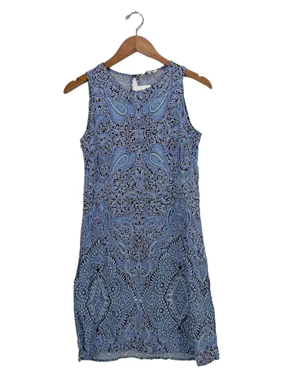 Indiska Damen Freizeitkleid XS Bohemian Paisley Mehrfarbig Viskose