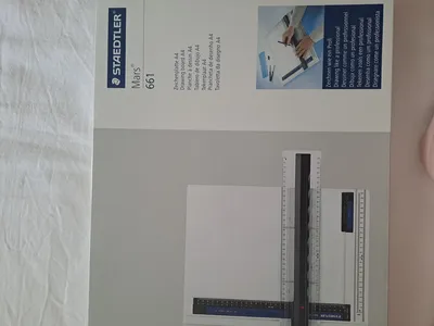 STAEDTLER Mars 661 Zeichenplatte A4 Zeichenbrett Zeichenzubehör Büro Schule