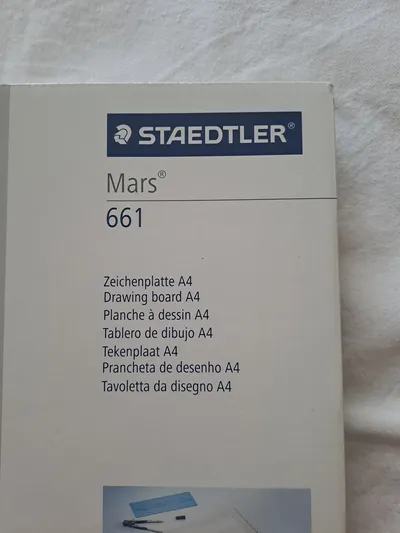 STAEDTLER Mars 661 Zeichenplatte A4 Zeichenbrett Zeichenzubehör Büro Schule