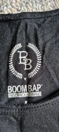 Boom Bap Herren T-Shirt "FUCK YOU" Schwarz Streetwear Einheitsgröße 3