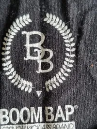 Boom Bap Herren T-Shirt "FUCK YOU" Schwarz Streetwear Einheitsgröße 4