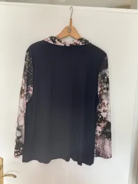 Eugen Klein Damen Leichte Jacke Gr. 48 Mehrfarbig Modern Grafisch 2