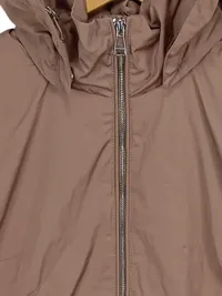Finn Flare Damen Leichte Jacke Gr. 36/S Beige Kapuze Reißverschluss 3