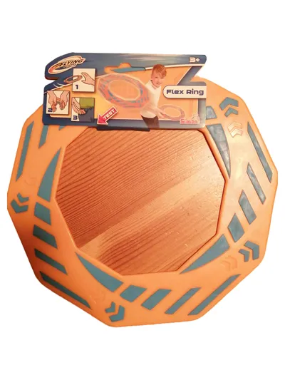 Simba Flex Ring Wurfring Kinder Outdoor Spielzeug Orange 23cm