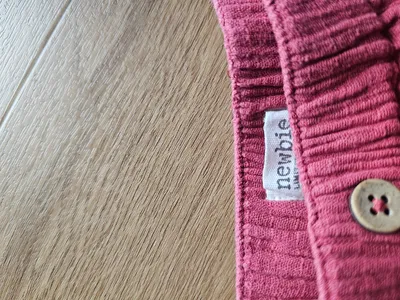 Newbie Mädchen Shorts Rosa Gr. 68 Baumwolle Casual Babyhose Sommer