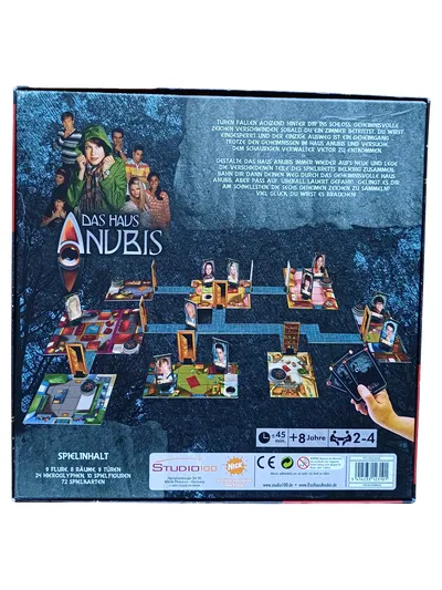 Studio100 Das Haus Anubis Brettspiel Mystery Abenteuer Kinderspiel