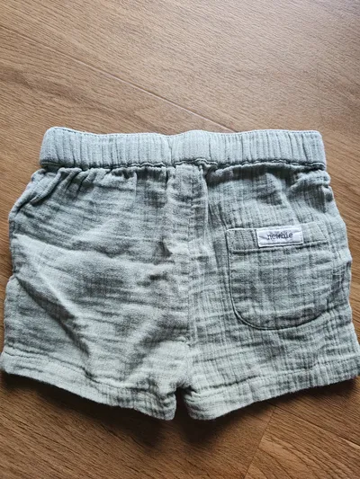 Newbie Shorts Kinder Grün Größe 68 Baumwolle Casual