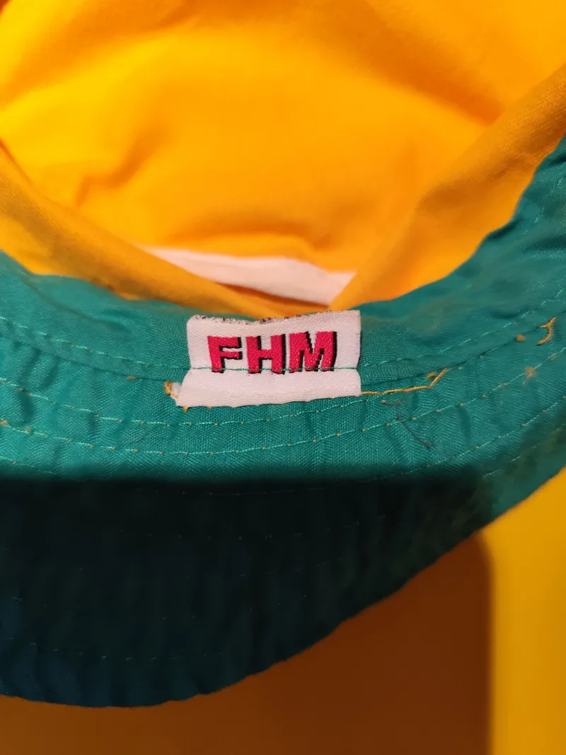 FHM Fischerhut Bucket Hat Brasilien Brazil 06 Gelb Grün One Size 2