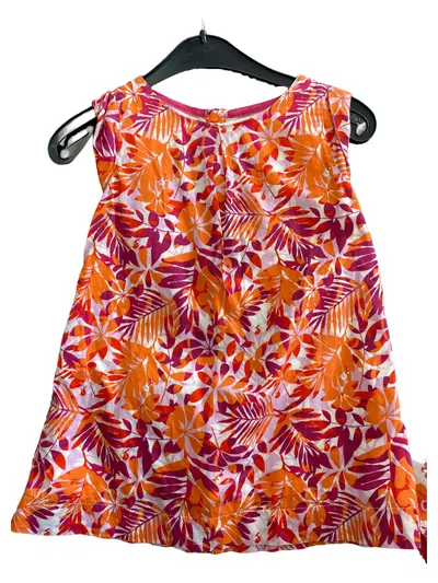OBAÏBI Mädchen Sommerkleid 18 Monate Mehrfarbig Blumenmuster Casual