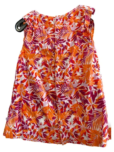 OBAÏBI Mädchen Sommerkleid 18 Monate Mehrfarbig Blumenmuster Casual