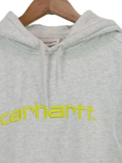 Carhartt Kapuzenpullover Herren Grau 44/XS Streetwear Logo